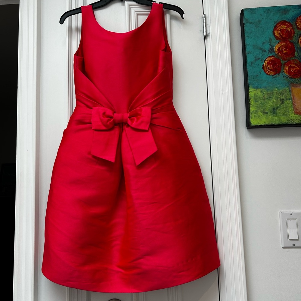 Kate Spade Coral Pink A-Line Cocktail Dress